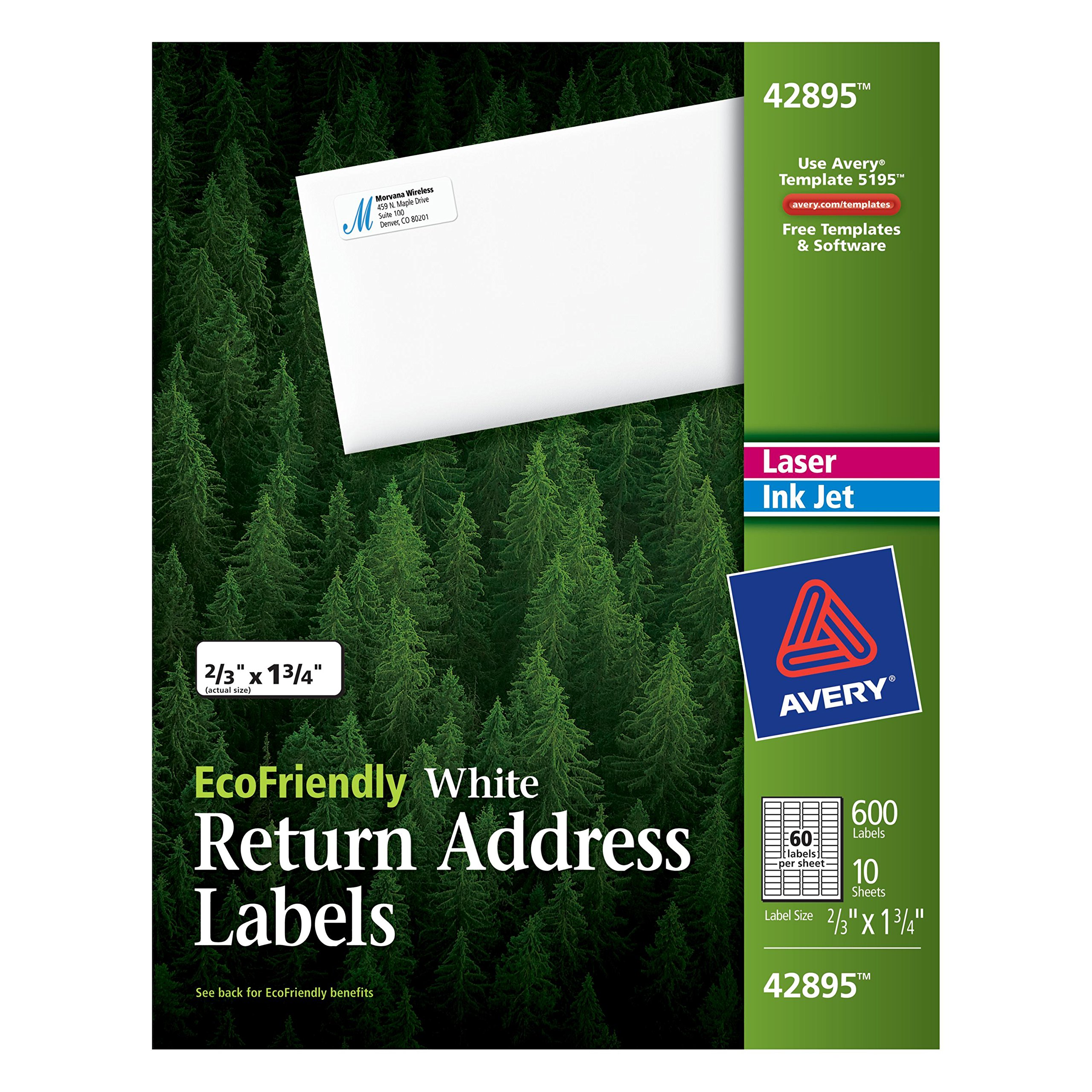 Averyavery Eco Friendly Retrun Address Labels White 0 66 X | Desertcart  Seychelles, image size:2560x2560