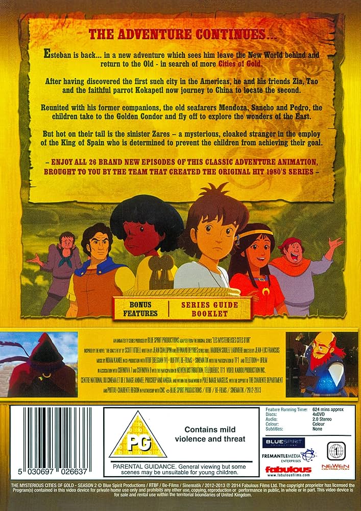 (未使用･未開封品)　Mysterious Cities of Gold The Complete Series [Import anglais] og8985z Amazon.com: The Mysterious Cities of Gold: Complete Series