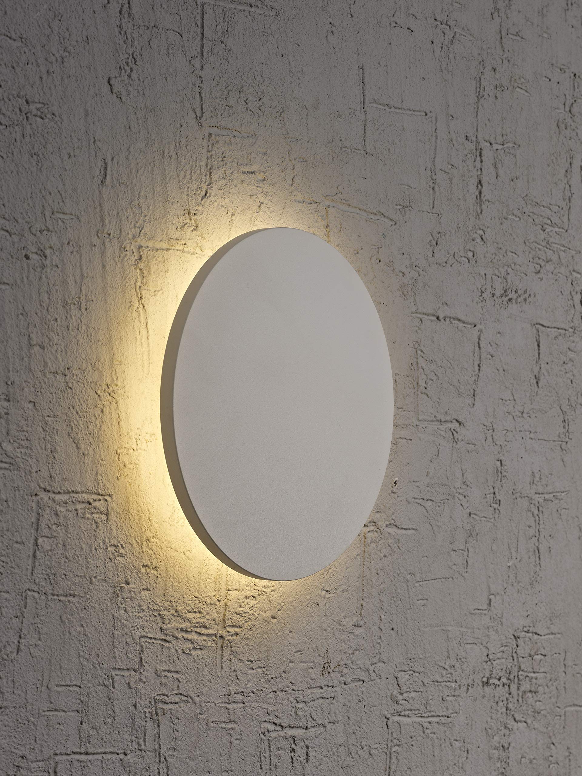 Mantra Iluminación BORA BORA Aplique de Pared, 12 W, Blanco Mate, 18cm