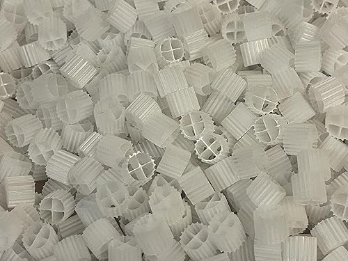 Miniatura 3 de K1 Bio Filter Media Moving Bed Biofilm Reactor (MBBR) para acuaponía, acuicultura, hidroponía - estanques - acuarios por Wholesale Koi Farm, 1 pie