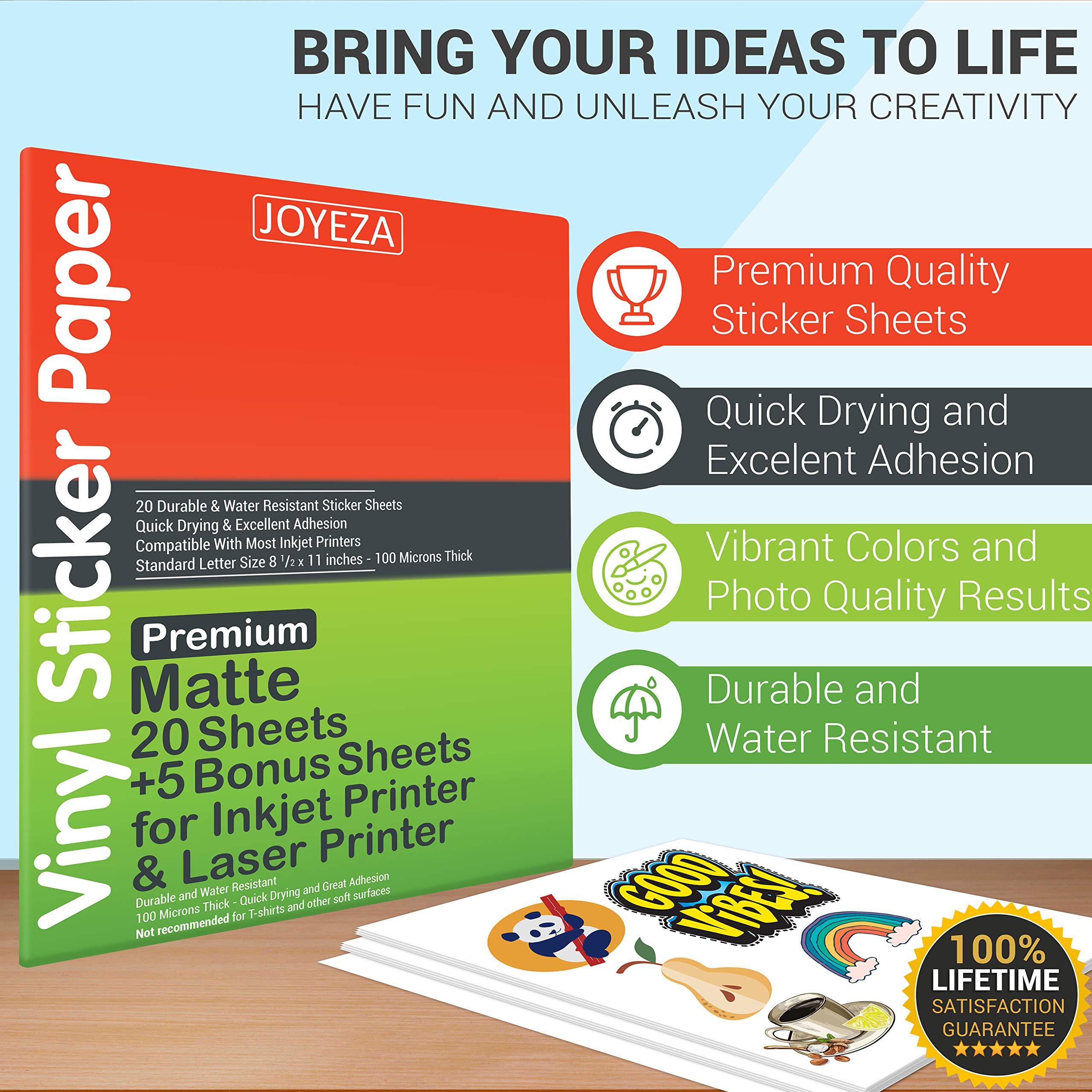 cricut sticker paper walmart