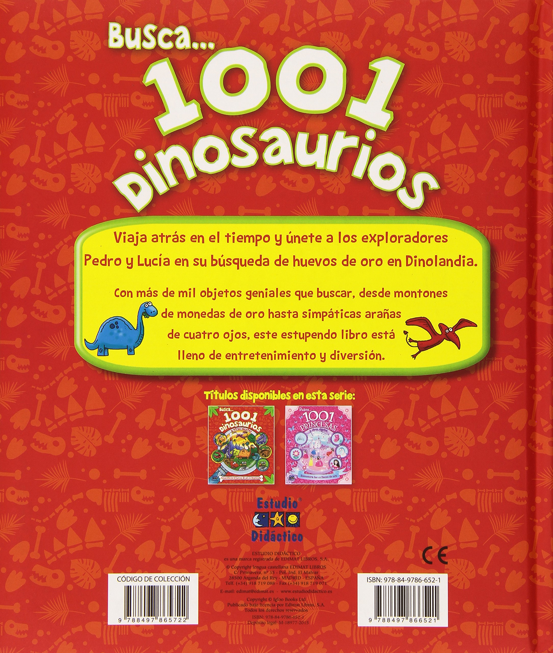 1001 DINOSAURIOS: 005 (Busca y encuentra)