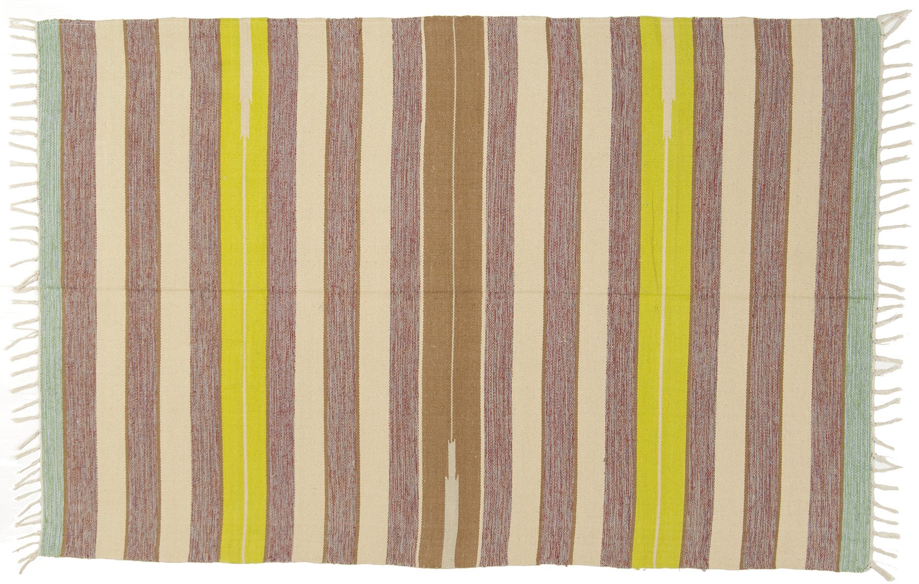 Galleria Farah1970 - 180x120 CM Kilim Autentico, Originale e Fatto a Mano Ideale Per la Sala, Salotto, Ufficio, Seconda Casa e la Cucina (LAVABILE IN LAVATRICE)