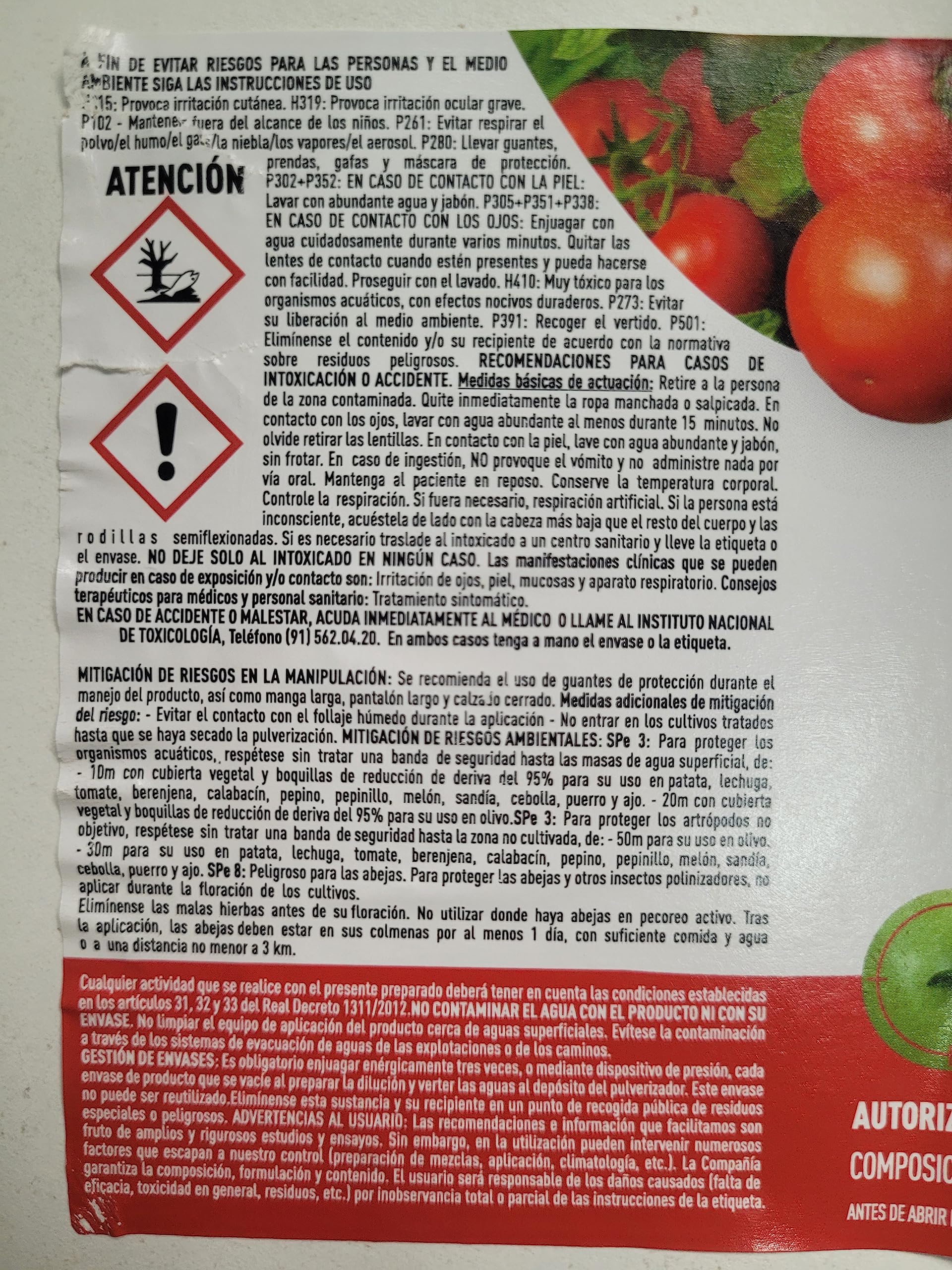 Insecticida Total Legend 500 ml, insecticida por Contacto e Ingestion para Todo Tipo de Cultivos(Deltametrin 2,5% p/v, 25g/l) - Sipcam