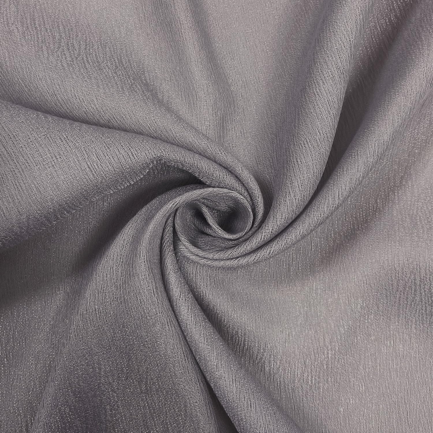 domus&trend - Tenda da arredo per Interni Ignifughe Filtranti, Tende a Pannello 140x300 cm, Per Casa Binario o Bastone, Tende a Pannello Moderne, 100% Made in Italy (Grigio_Attacco per bastone)