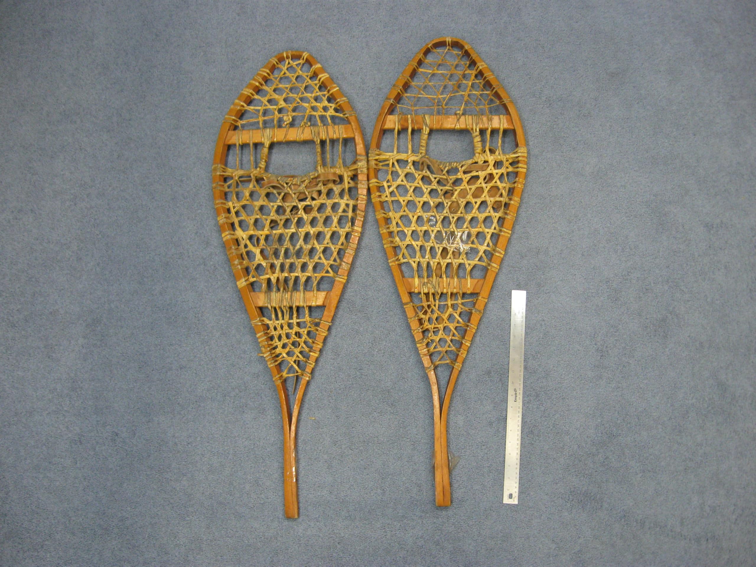 Authentic Vintage Pair of Used Snowshoes G218