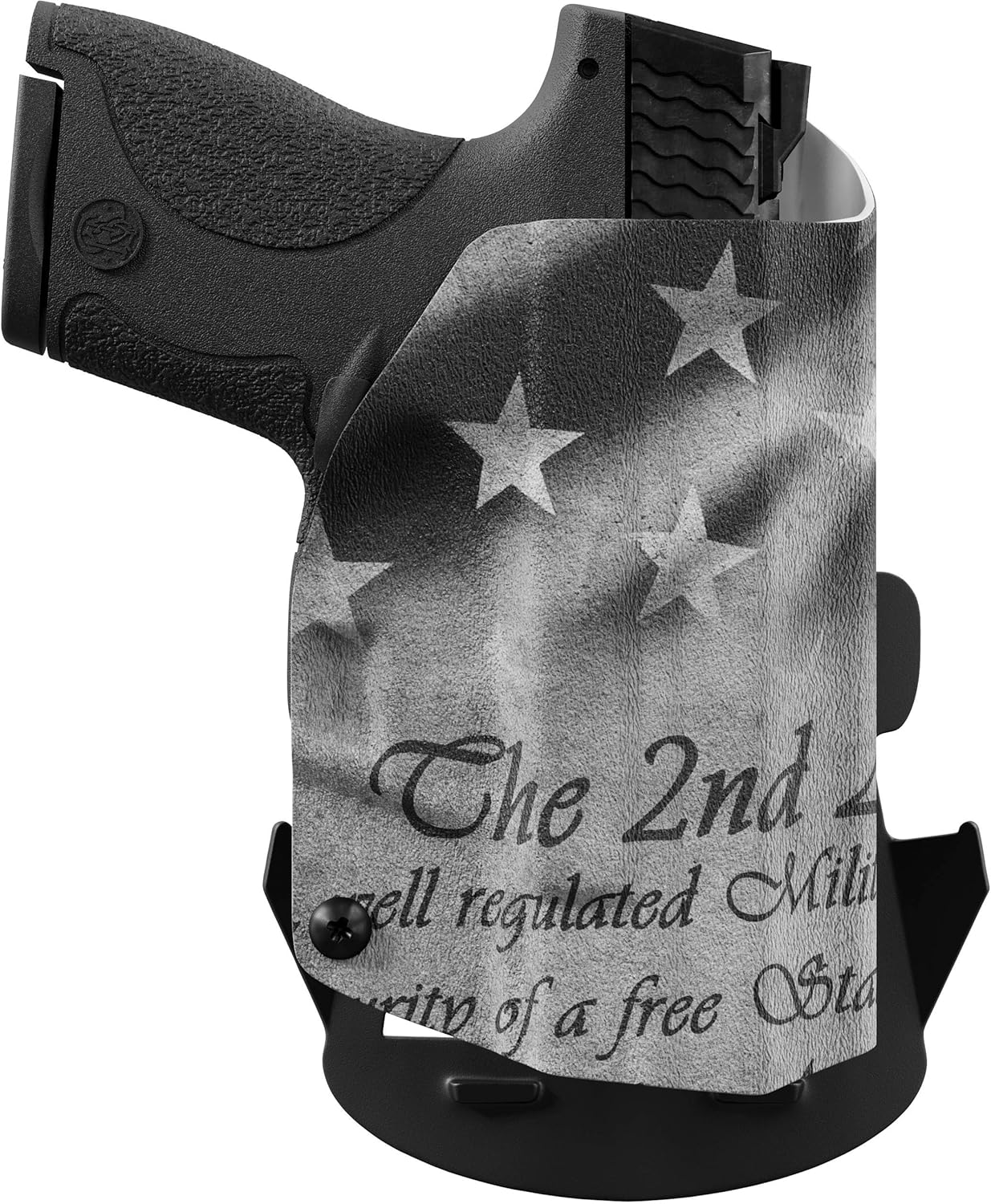 We The People Holsters - 2nd Amendment - Outside Waistband Open Carry - OWB Kydex Holster - Adjustable Ride/Cant/Retention
