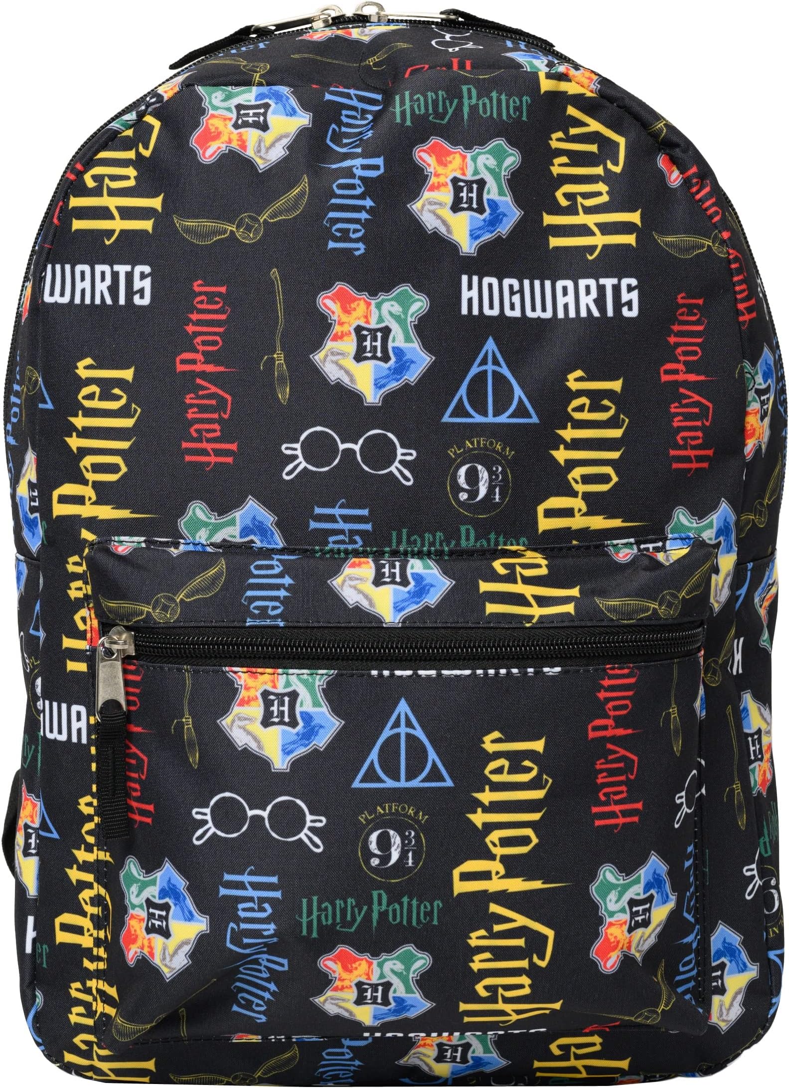 16" Laptop Backpack Bag Hogwarts Crest All Over Print Cargo