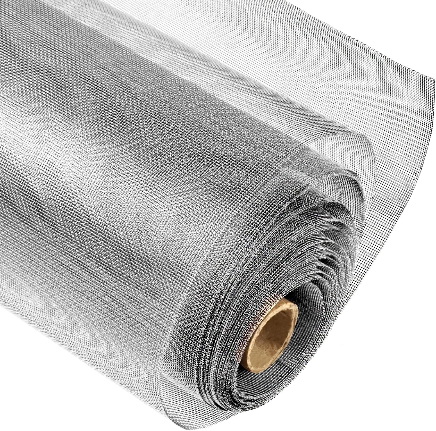 FCSOTSPS 304 Stainless Steel Mesh Window Screen Roll, 35IN x 10FT ...