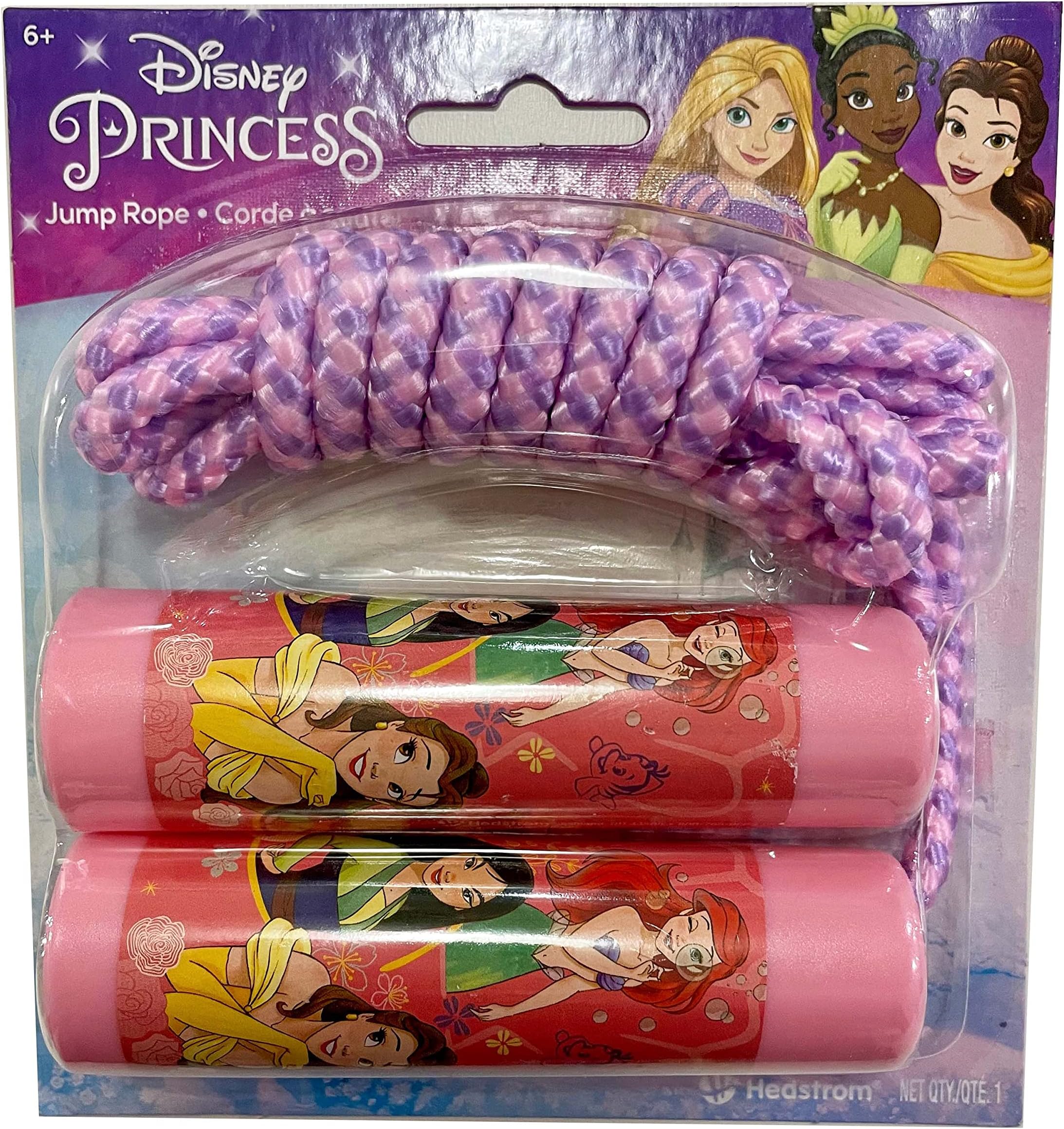 Hedstrom Entertainment Disney Princess Jump Rope, Jump Ropes for Kids, Jump Rope for Girls, Outdoor Fun Activities