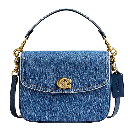 Coach Coated Canvas Signature Cassie Crossbody 19 - One Size - B4/Deep Blue