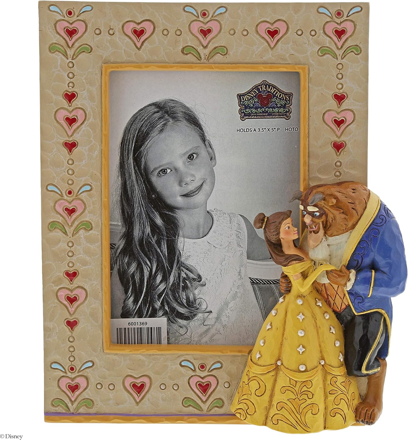 Enesco Disney Traditions by Jim Shore Beauty and The Beast Photo Frame