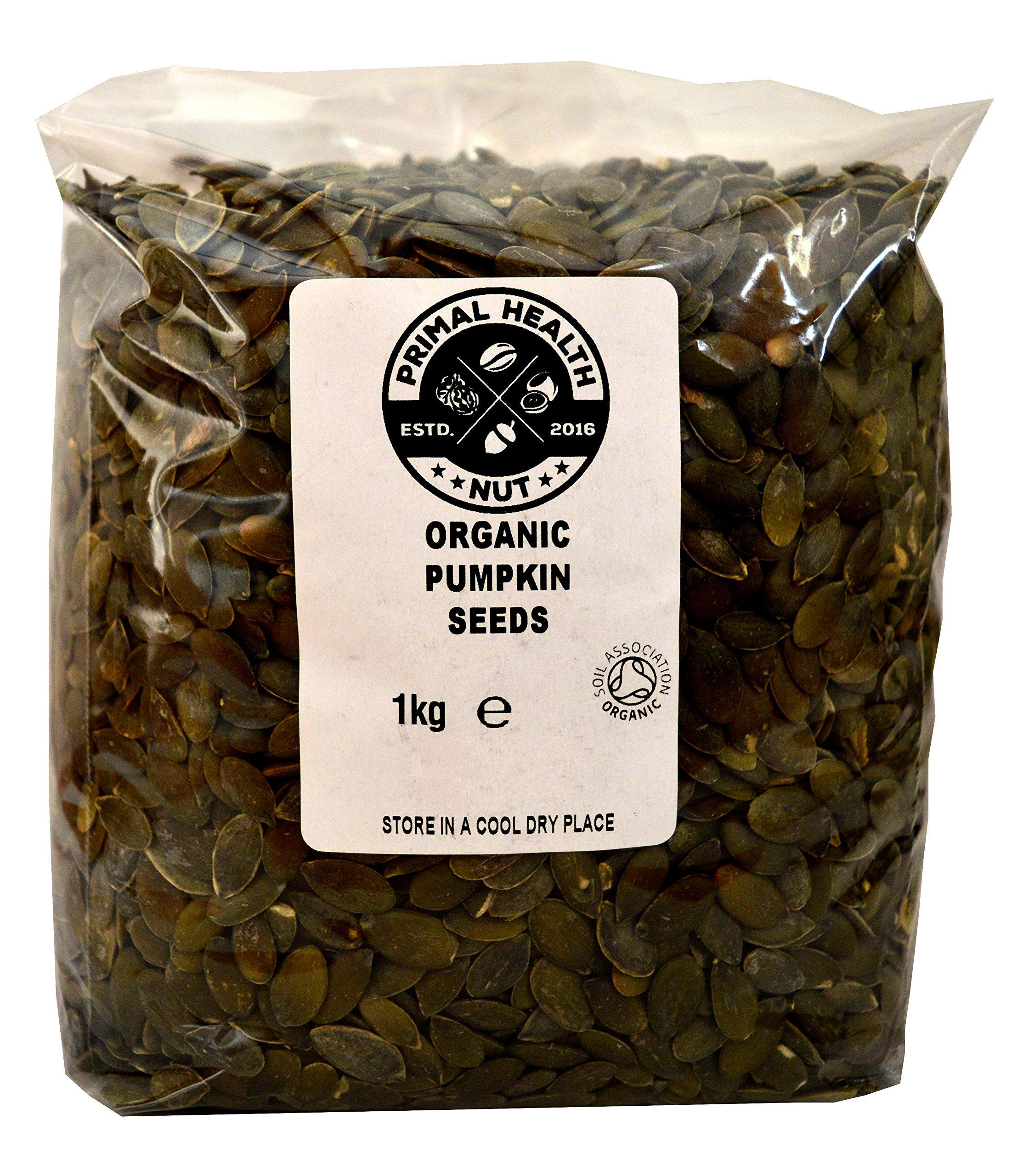 Organic Pumpkin Seeds 1kg - Whole Natural Raw Non-GMO
