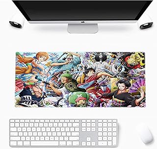 SULANFEI Anime Mouse Mat, Classic Japanese Anime One Piece Member Mouse Pad Large Gaming Mouse Pad Mouse Pad for Office Supplies Non-Slip Rubber Computer Game Mouse Mat 24 in X 14 in