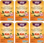 Yogi Tea - Énergie positive d'agrumes sucrés (6 Boîte) - 96 Sacs à thé