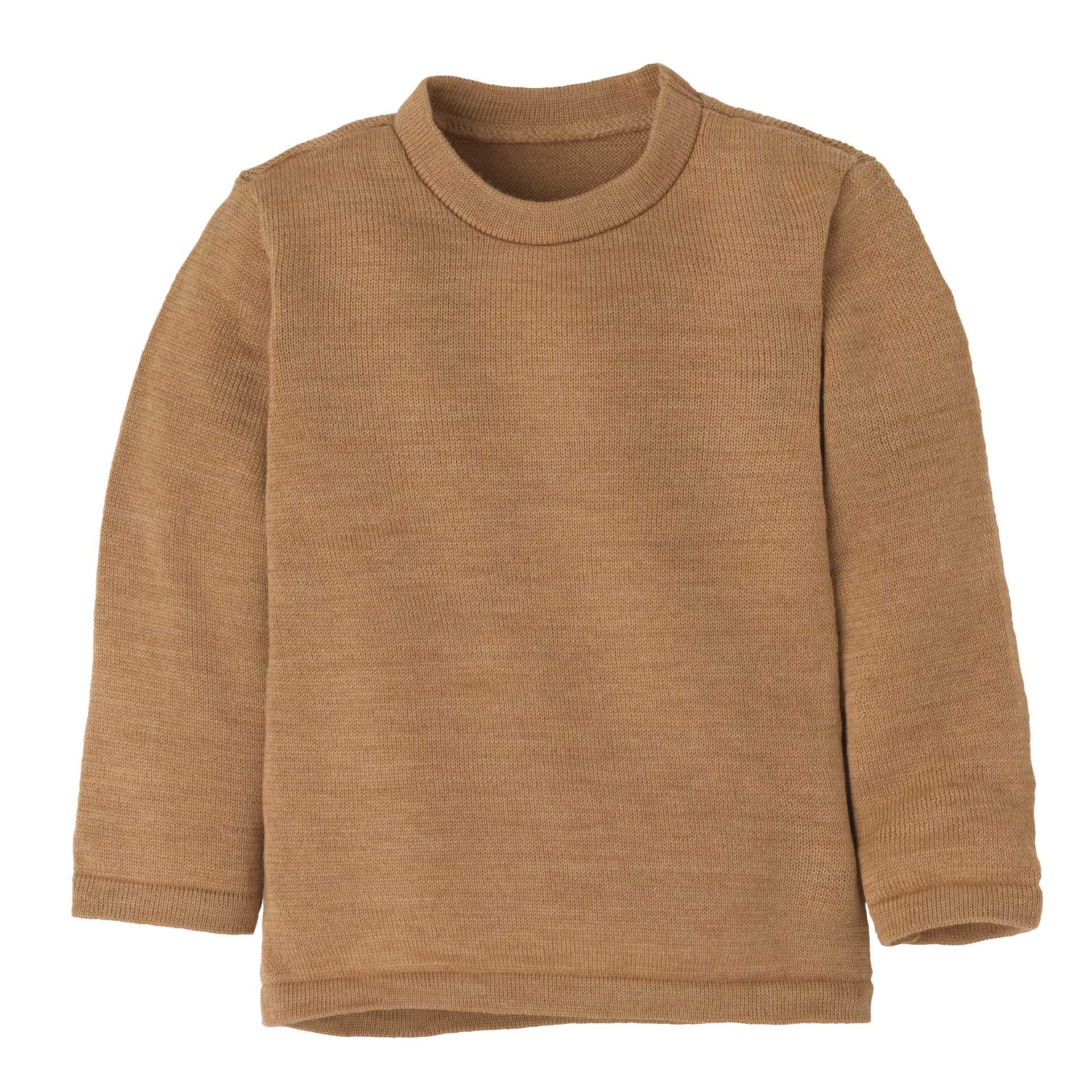 Disana Strick-Pullover Kinder - 100% Bio-Merino – atmungsaktiv Unisex Gr. 86-140 - nachhaltig & fair – schlicht, modern & perfekt zum Kombinieren - Made in Germany