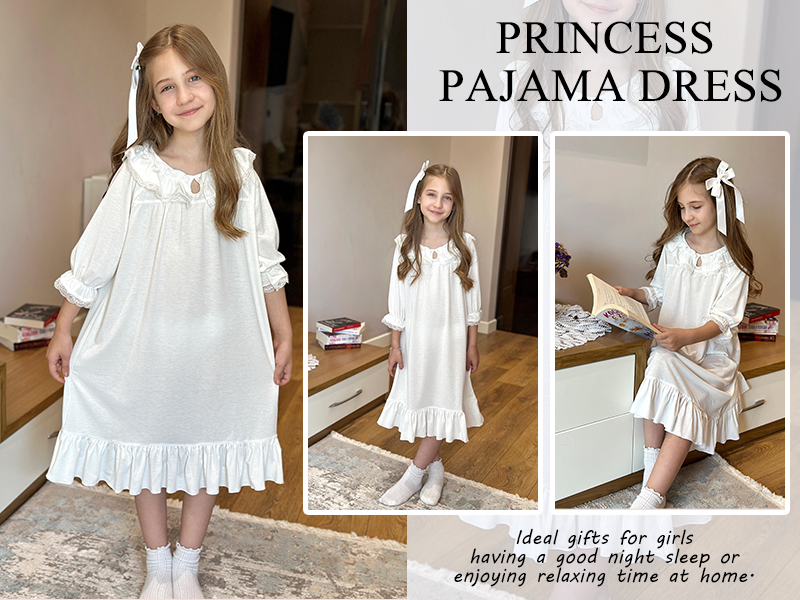 Amazon.com: Ekouaer Girls Nightgowns Toddler Pajamas Dress Sleep  Nightshirts Princess Soft Sleepwear for Kids Green Cocktail Glass 3-4T:  Clothing, Shoes & Jewelry