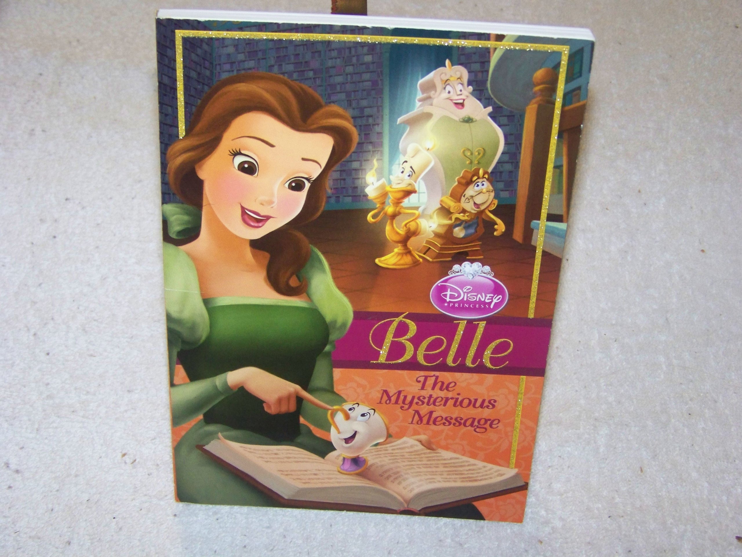Cover of Belle: The Mysterious Message (Disney Princess Early Chapter Books)