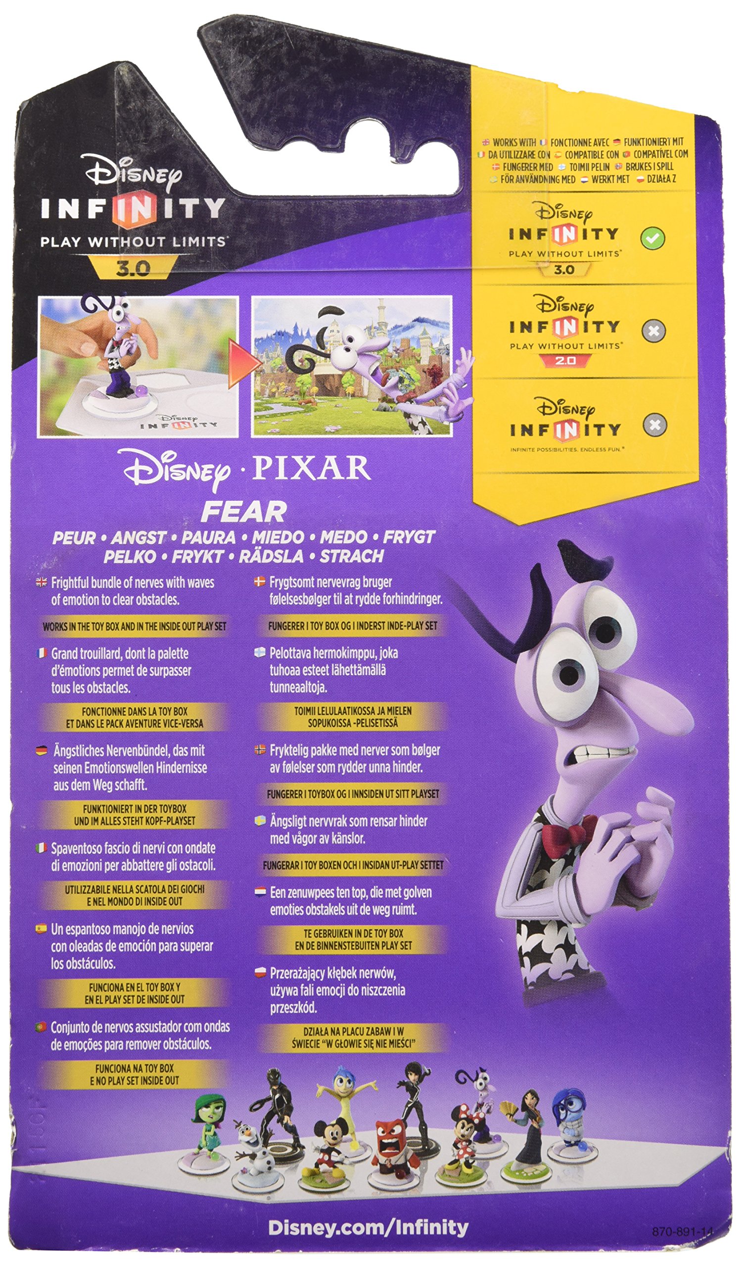 Figurine 'Disney Infinity' 3.0 - Vice-Versa : Peur