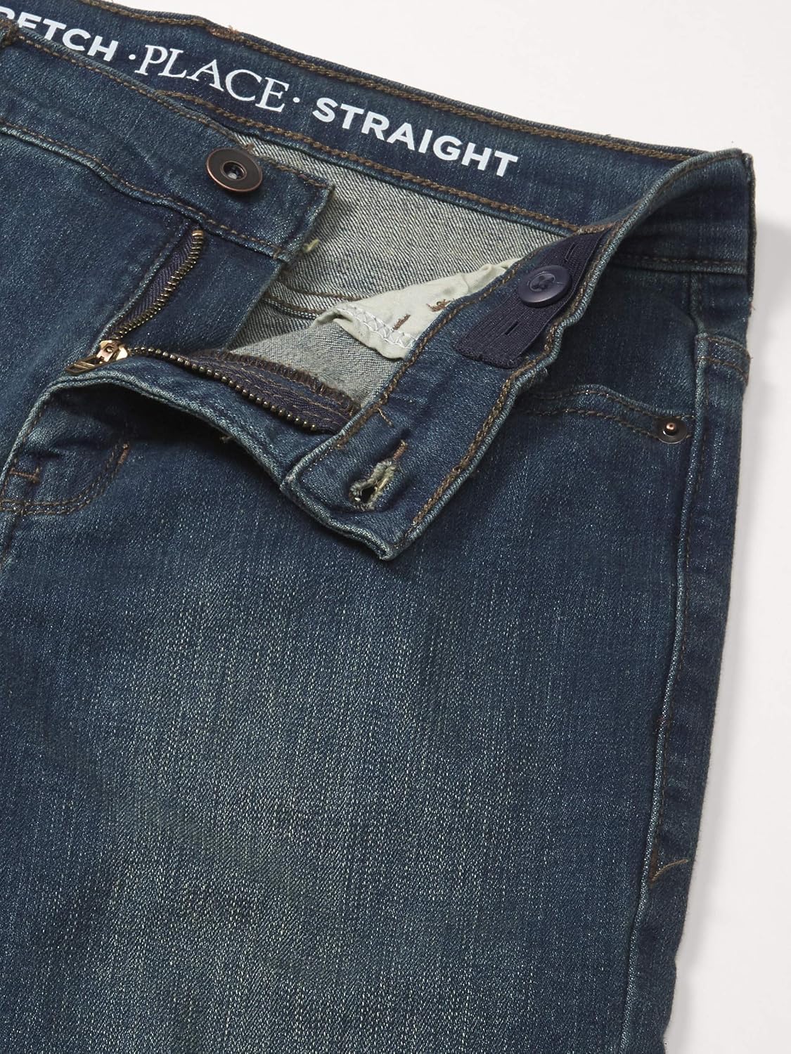 The Children's Place,Belted Denim Shorts,MYA Wash,6X/7(Plus) image 3