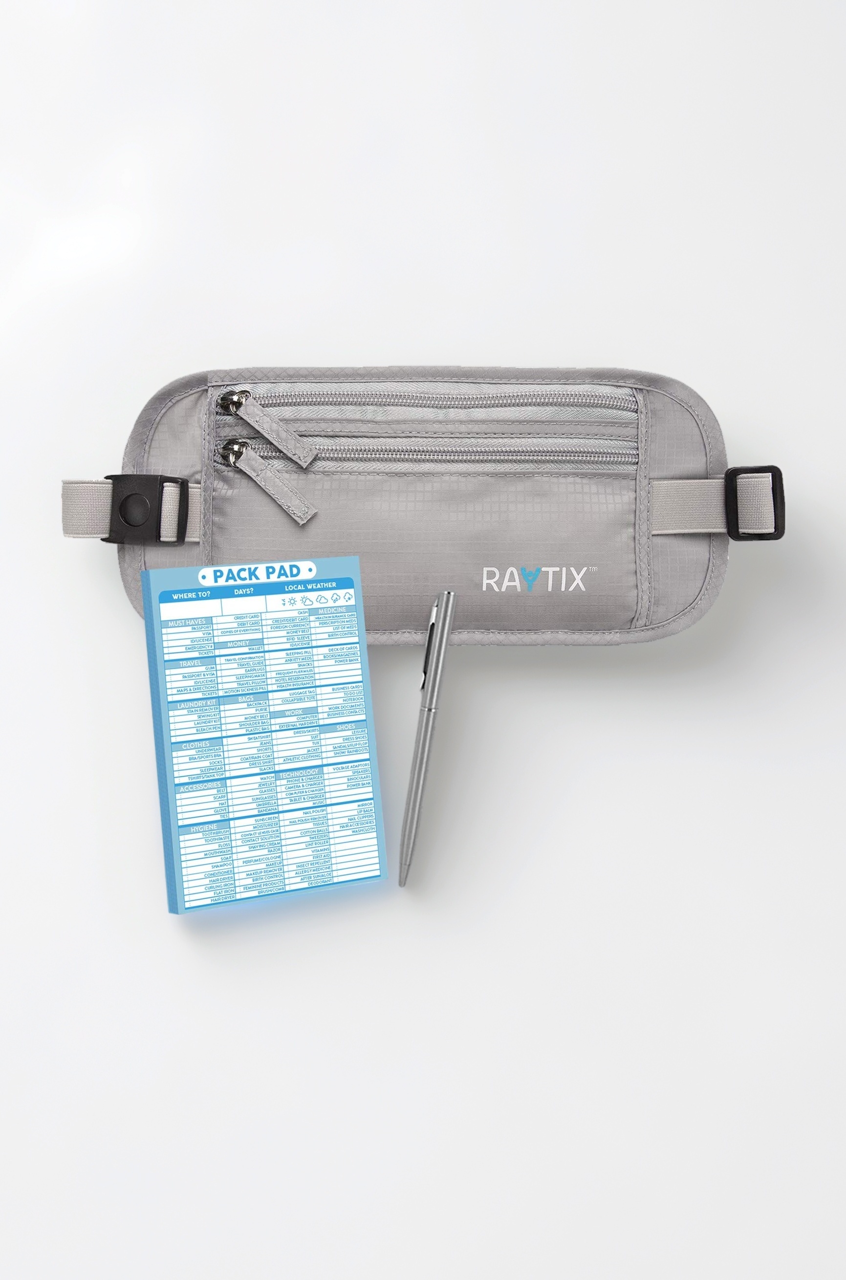 Travel Money Belt Safe Well Designed Comfortable Money Carrier For Travelling More - Blocks RFID Transmissions Secure Hidden Travel Wallet G