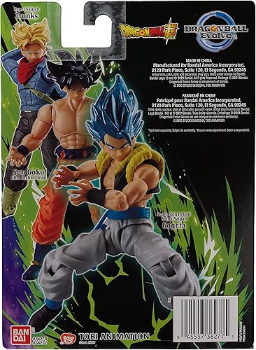 Miniatura 10 de Dragon Ball Super - Evolve 36277 figura Super Sayan Blue Gogeta de 5 pulgadas
