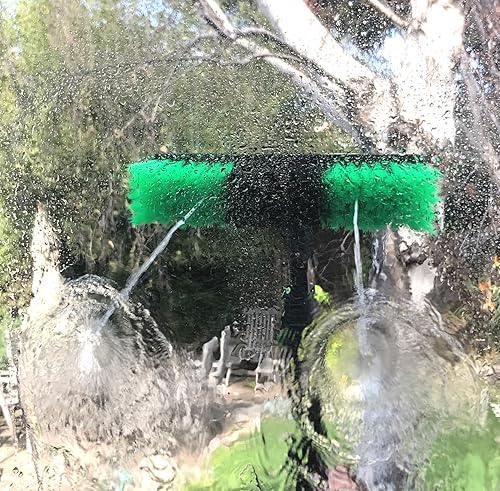 Miniatura 7 de Cepillo de limpieza de panel solar de 20 pies y sistema profesional de poste para limpieza de ventanas y vidrios, equipo de lavado, herramienta de