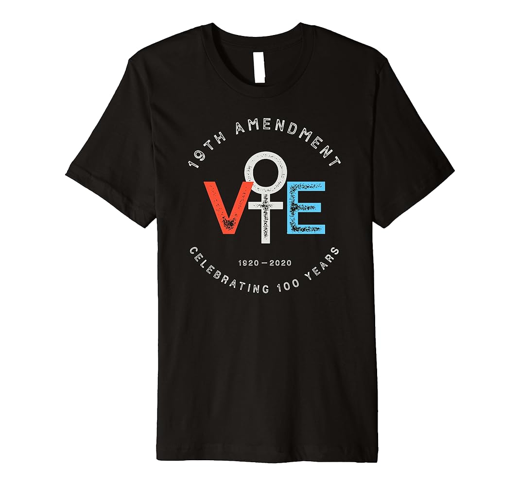 19th amendment centennial shirt Clearance
