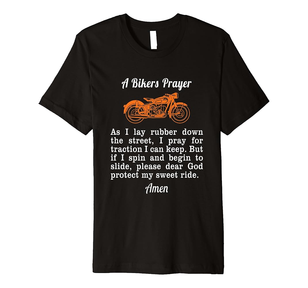 biker prayer shirt