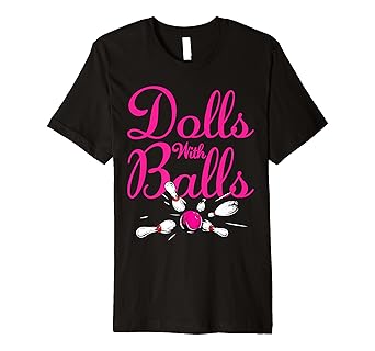Amazon Com Dolls With Balls Matching Bowling Team Name For Women