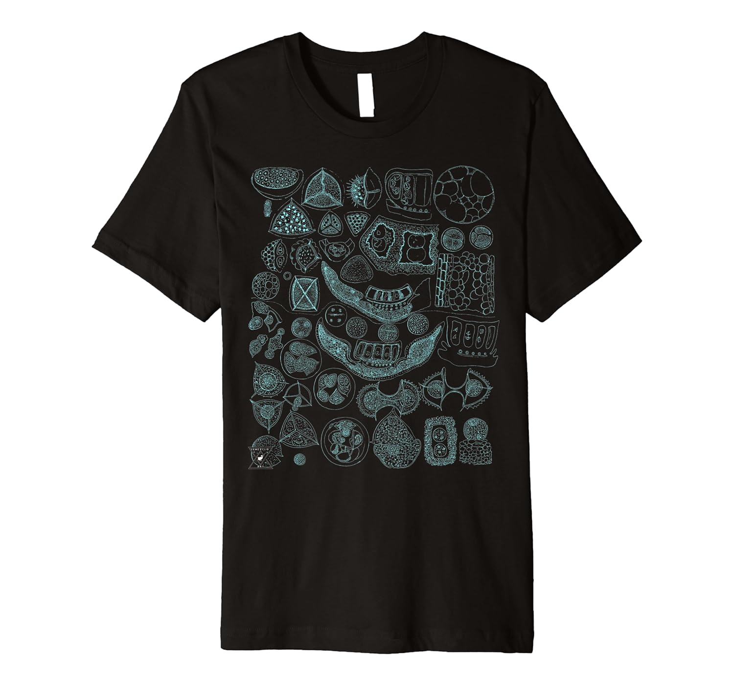 Plant Cells by EncycloArt | Botanical Flower Garden Tee