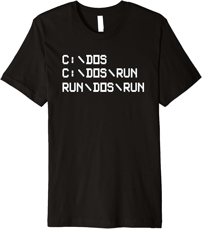 Amazon.com: Mens C RUN DOS RUN T-Shirt: Clothing