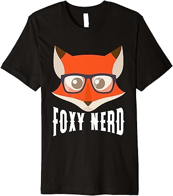Foxy nerd shirt Clearance