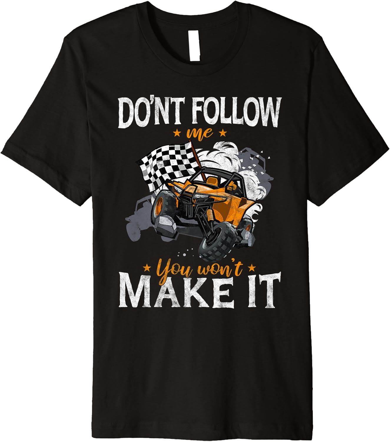 Amazon.com: Offroad SXS Racing Quad Don’t follow me UTV Dirt Racing