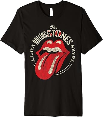 rolling stones 50 years t shirt