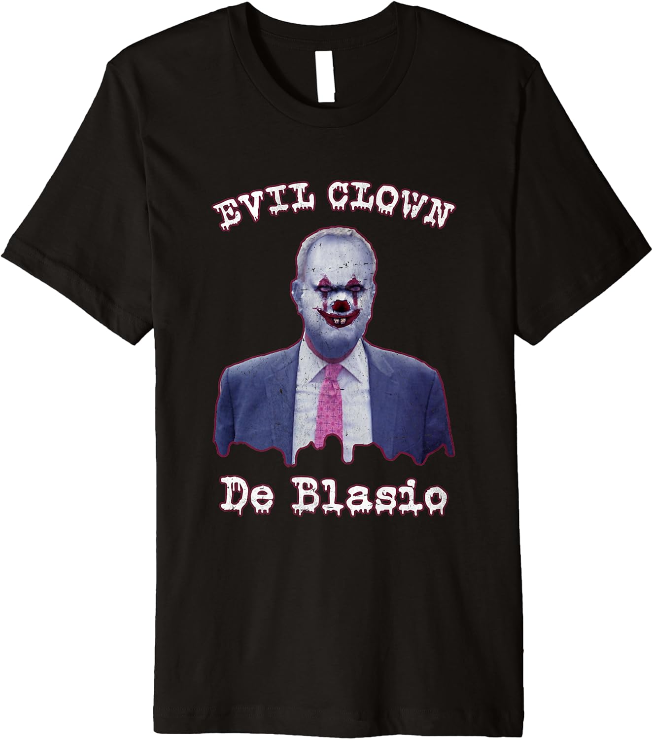 De blasio clown shirt Clearance
