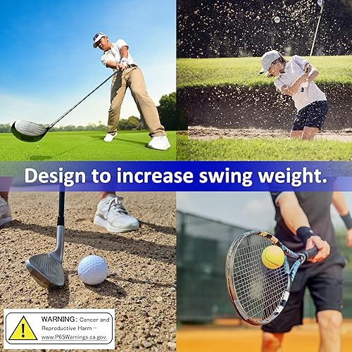 Miniatura 5 de Cinta de plomo de golf de 12 x 60 pulgadas, 0.07 oz por pulgada de alta densidad, añade peso de swing autoadhesiva para golf, pesca, raqueta de