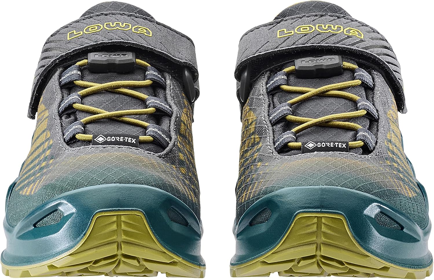 Lowa Merger Boys' GTX LO VC JR Lace-Up Shoes, Green