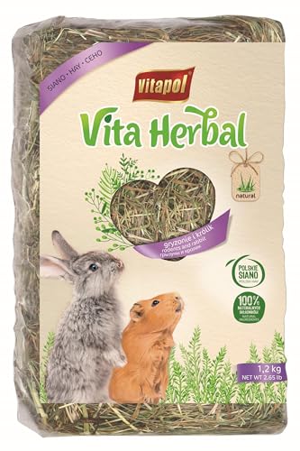 TODOPETS Heno con Manzanilla 1,20 Kg Vita Herbal