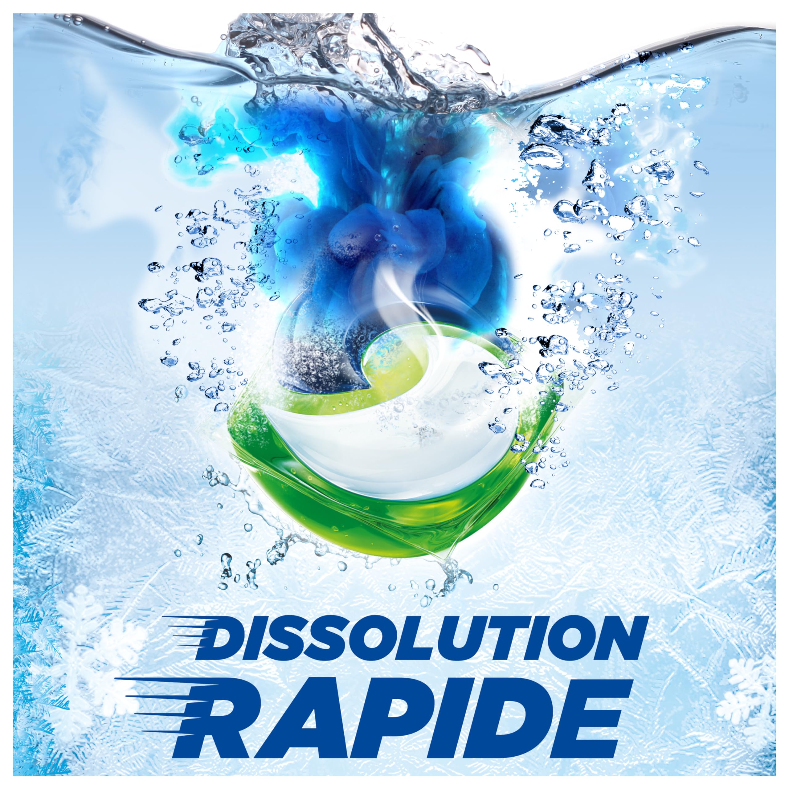 Ariel 3 en 1 PODS, detergente líquido cápsulas, 76 lavados (4 x 19 tabletas), alpino, elimina las manchas incrustadas, incluso después de 7 días, impecable incluso en ciclo corto y frío, fabricado en
