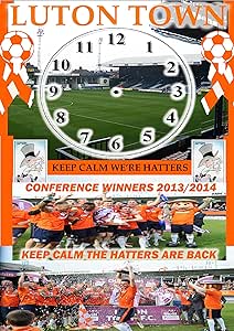 Amazon.com: LUTON TOWN CLOCK FREE P&P : Everything Else