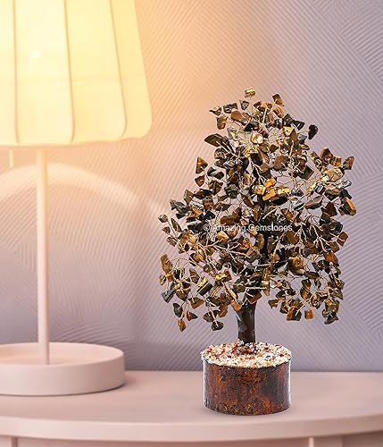 Vista 133 de Árbol de la vida de cristal curativo natural de piedra lunar blanca, Feng Shui, árbol de la vida de la fortuna para decoración del hogar