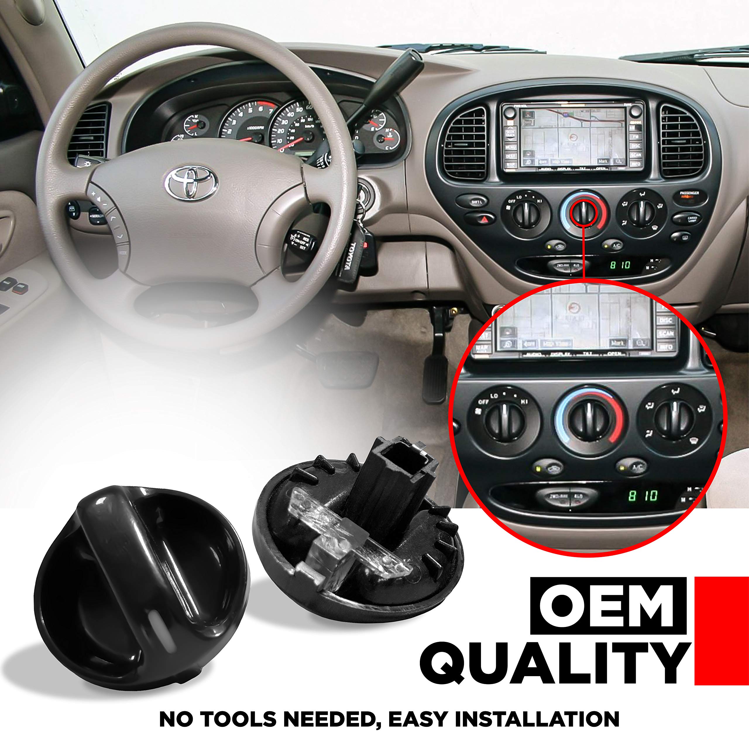 Ford Kuga Perillas Control Calefacción Perillas De Aire