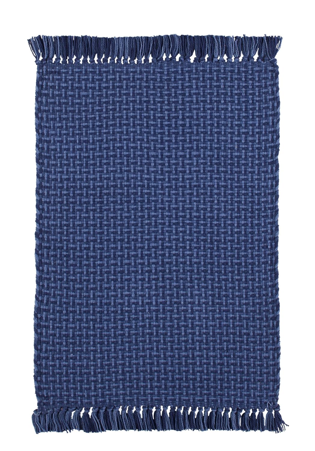 IHF Home Decor Placemat Rectangle Essentials Collection Navy 100