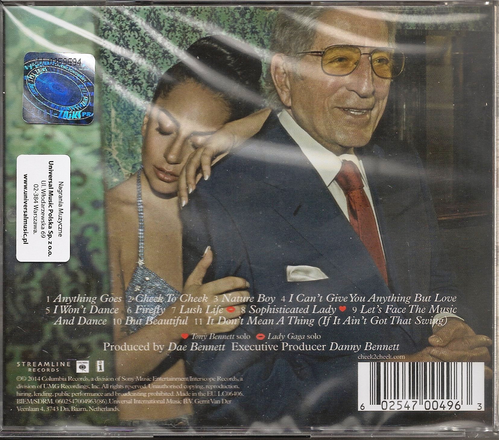 Cheek To Cheek [CD] 2014