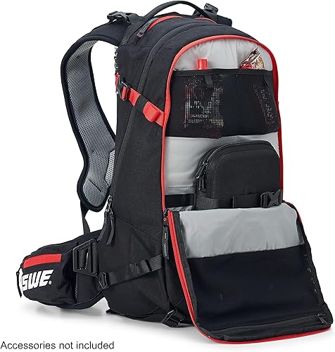 Miniatura 6 de USWE Core - Mochila de día de alta gama para enduro, Dirtbike, Moto, negro (25L USWE Rojo)