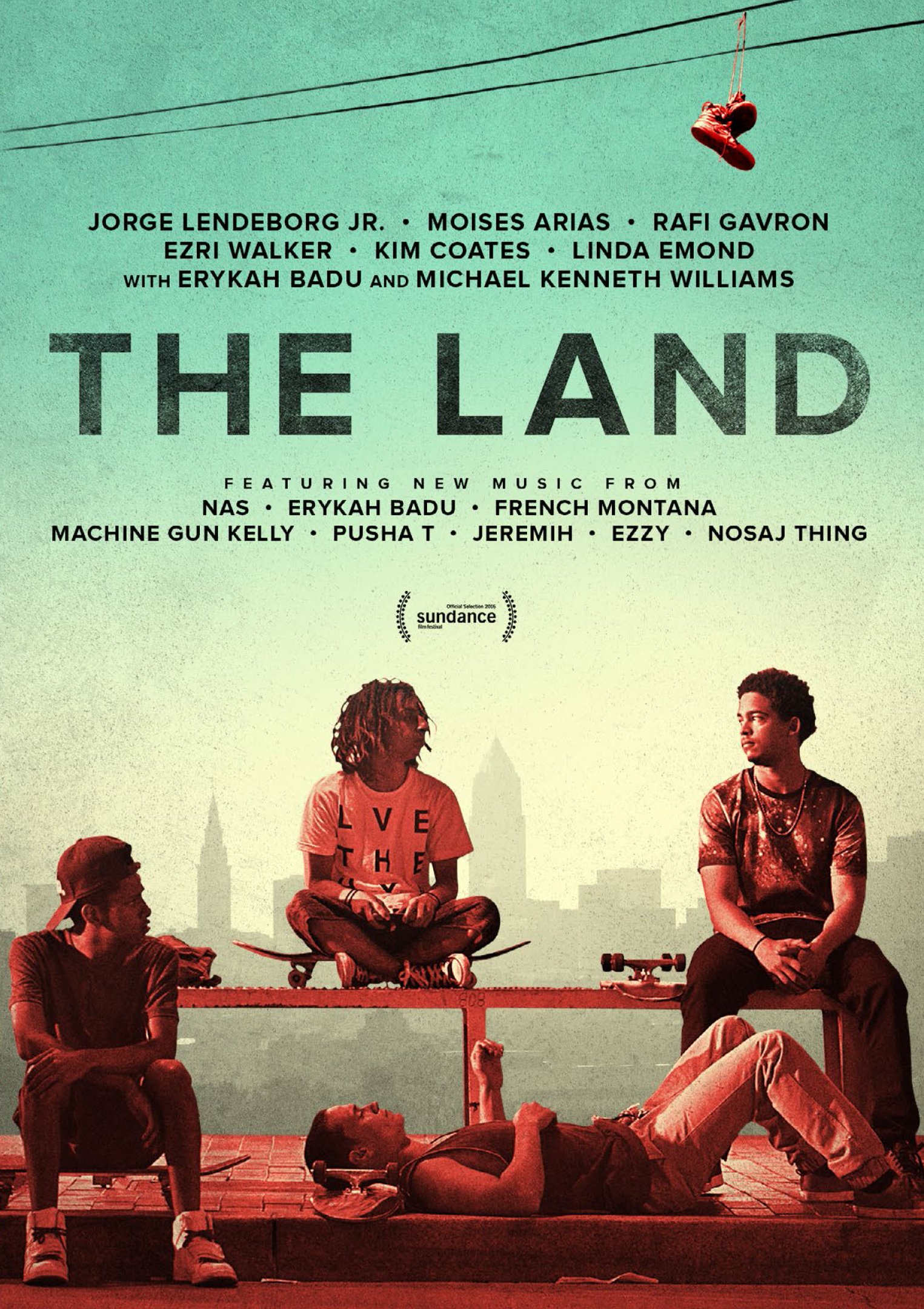 The Land USA DVD disco óptico de cine independiente americano