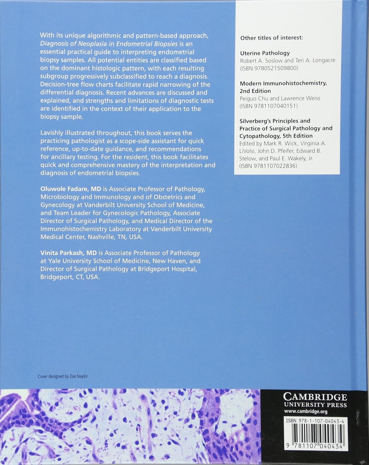 Diagnosis of Neoplasia in Endometrial Biopsies Book and Online Bundle: A Pattern-Based and Algorithmic Approach