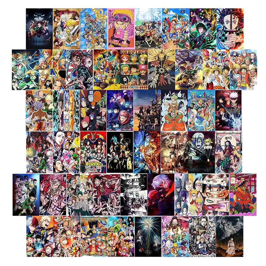 色々なアニメ、映画、マンガ、アニメ、ゲーム、イラストレーターなどのポストカード mangazenkan_m3560429429