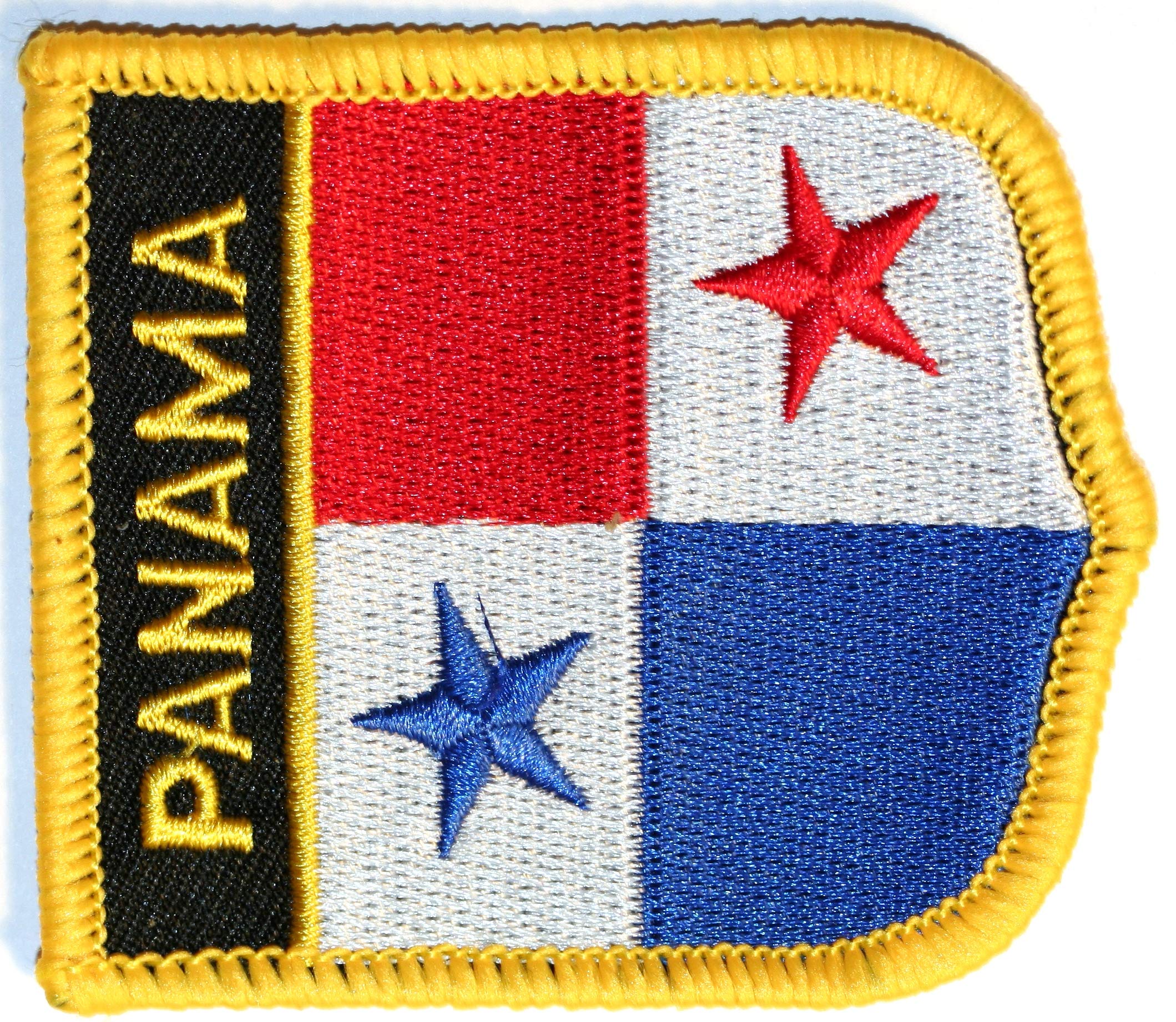 Panama Embroidered Shield Flag Patch
